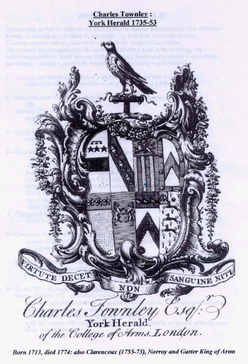 The Townley Coat of Arms